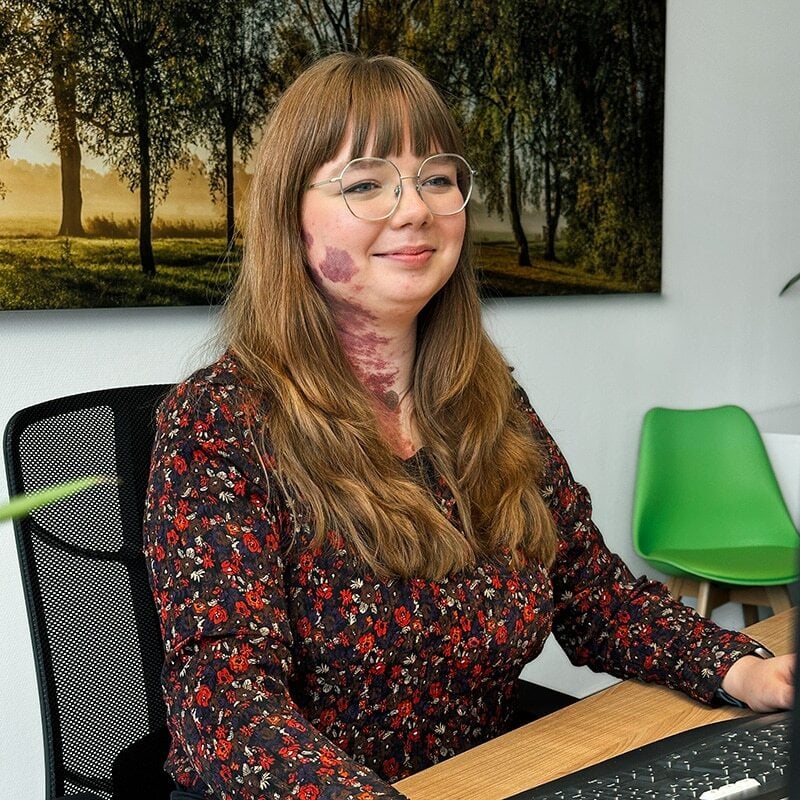 Portrait von Anna aus dem ecogreen Team