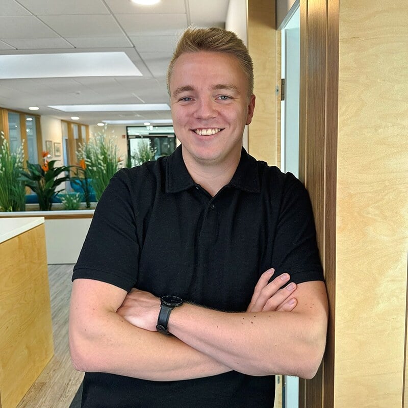 Portrait von Thore aus dem ecogreen Team