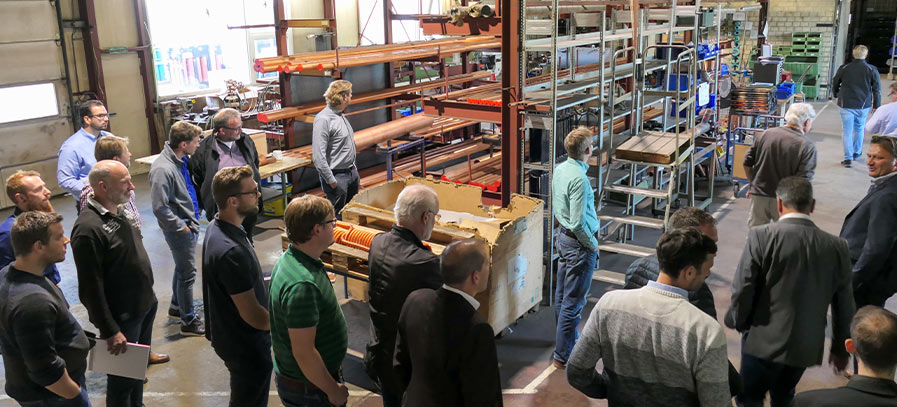 Produktion Rundgang Energieeffizienz