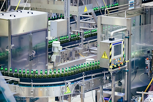 Fördermittel Bierproduktion Bierabfüllung