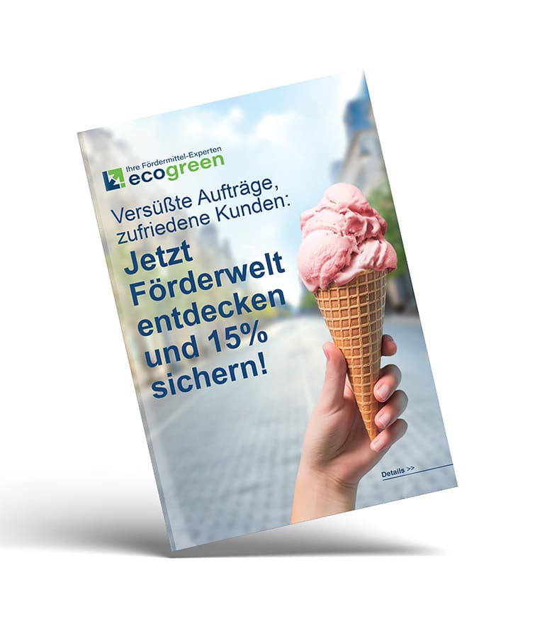 Flyer Kooperation ecogreen